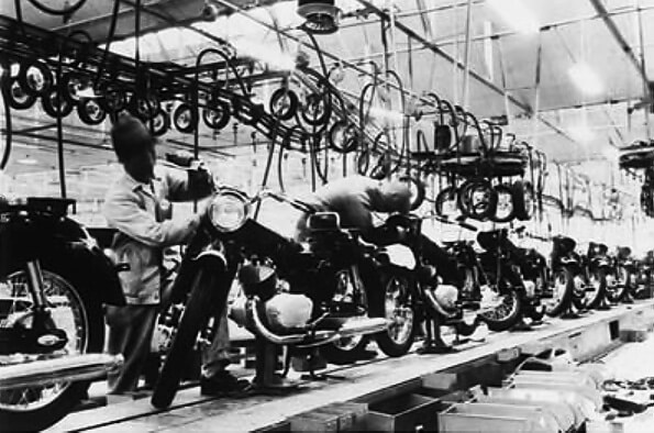 Kawasaki MotoRcycle history