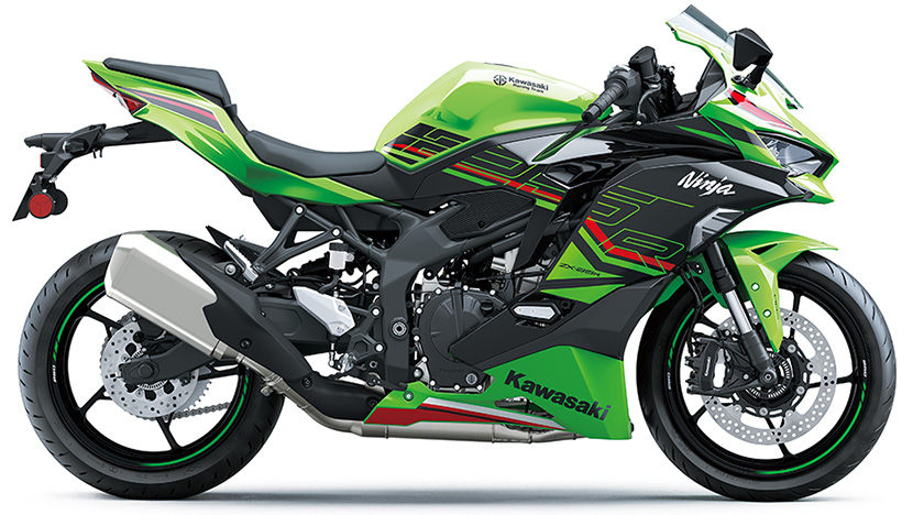 Ninja ZX-25R : Lime Green/ Ebony (2023)