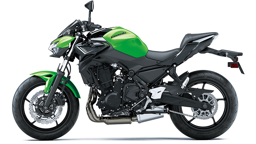 Z650 (2020) : Candy Lime Green / Metallic Spark Black