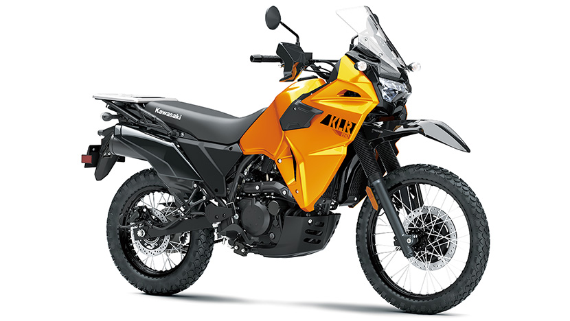 KLR650 (Non ABS) : Pearl Solar Yellow (Non ABS) (2023)