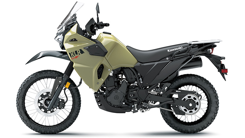 KLR650 : Pearl Sand Khaki (2022)