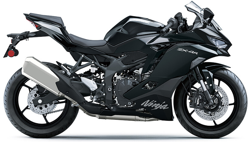 Ninja ZX-4R : Metallic Spark Black (2024)