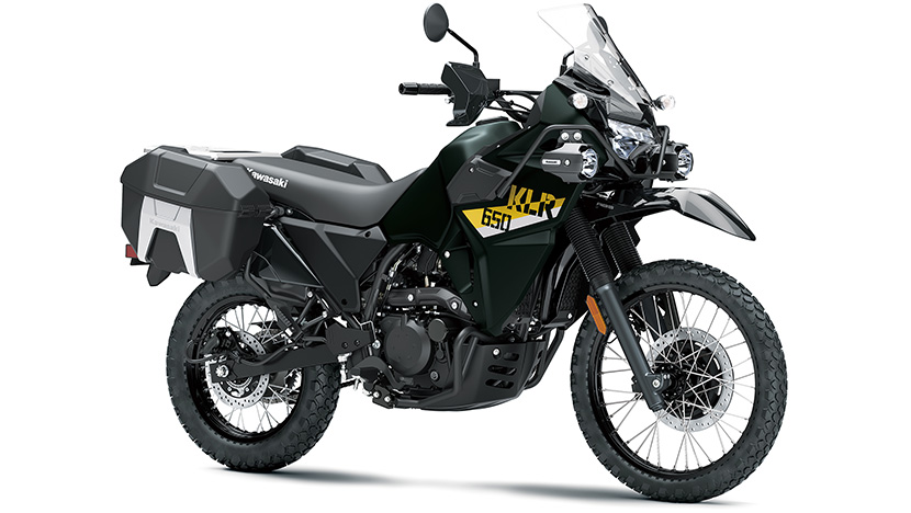 KLR650 ADVENTURE : Metallic matte dark green (2026)
