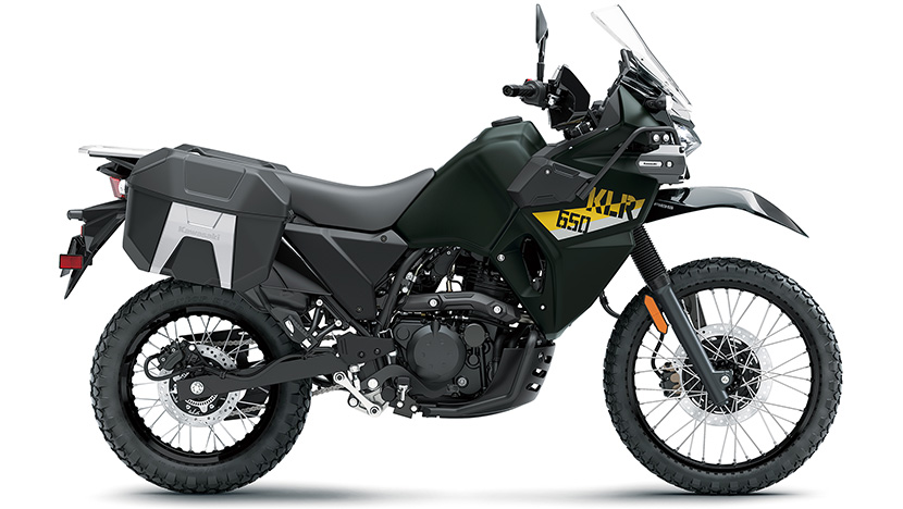 KLR650 ADVENTURE : Metallic matte dark green (2026)
