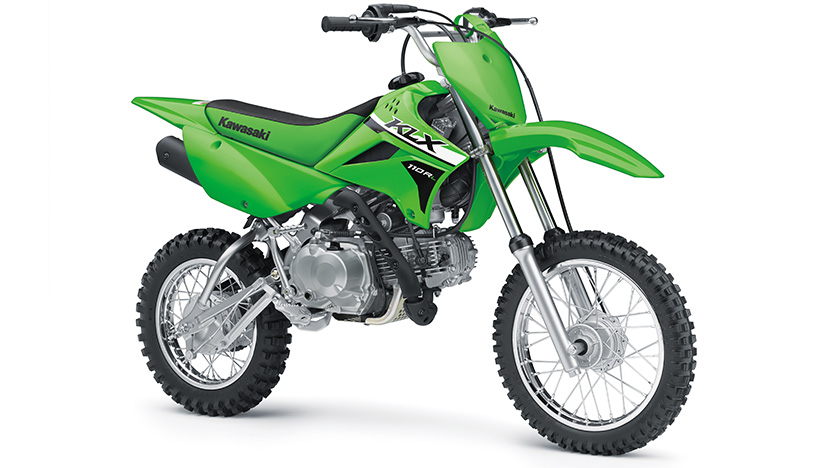 KLX110R L : Lime Green (2024)