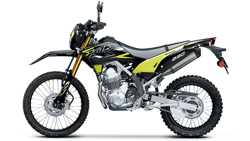 KLX230 SE : Ebony / Neon Green (2025)