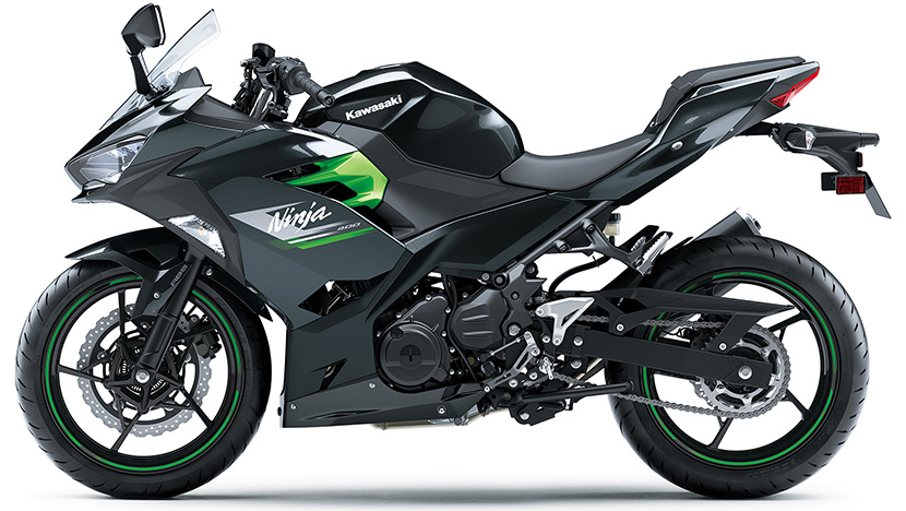 Ninja 400 : Metallic Carbon Gray / Metallic Matte Carbon Gray (2023)