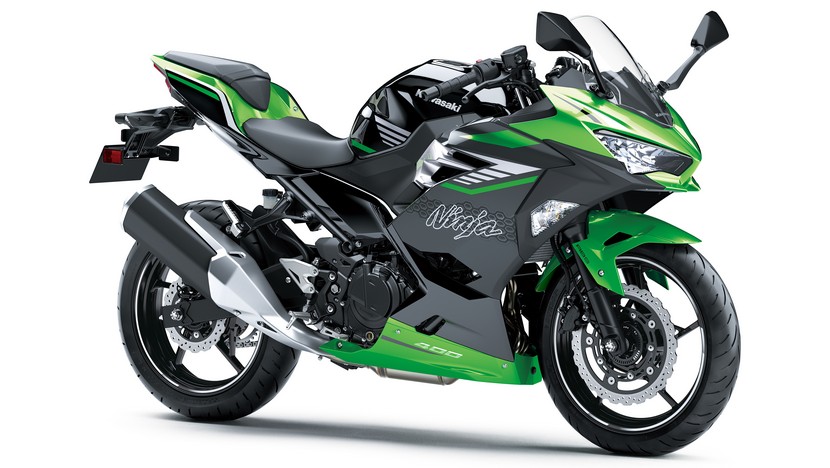 Ninja 400 : Metallic Magnetic Dark Gray / Metallic Spark Black (2024)