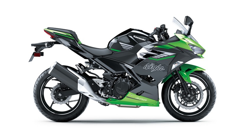 Ninja 400 : Metallic Magnetic Dark Gray / Metallic Spark Black (2024)