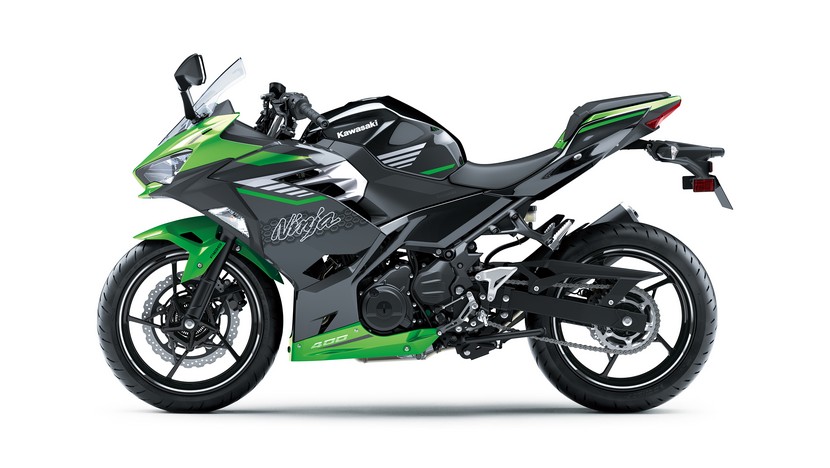 Ninja 400 : Metallic Magnetic Dark Gray / Metallic Spark Black (2024)