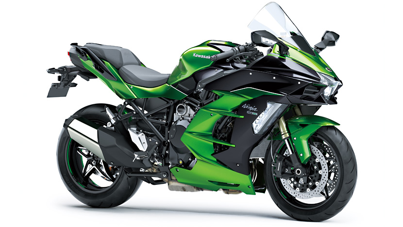 Ninja H2 SX SE : Emerald Blazed Green / Metallic Diablo Black