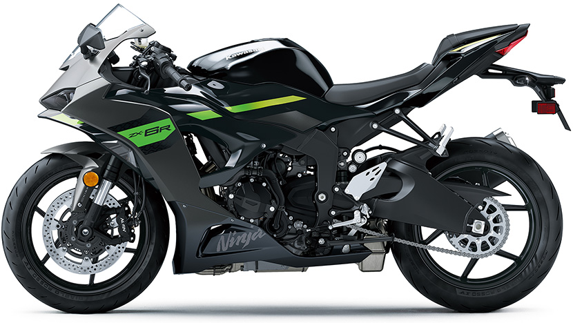 Ninja ZX-6R : Metallic Matte Graphenesteel Gray / Metallic Spark Black (2026)