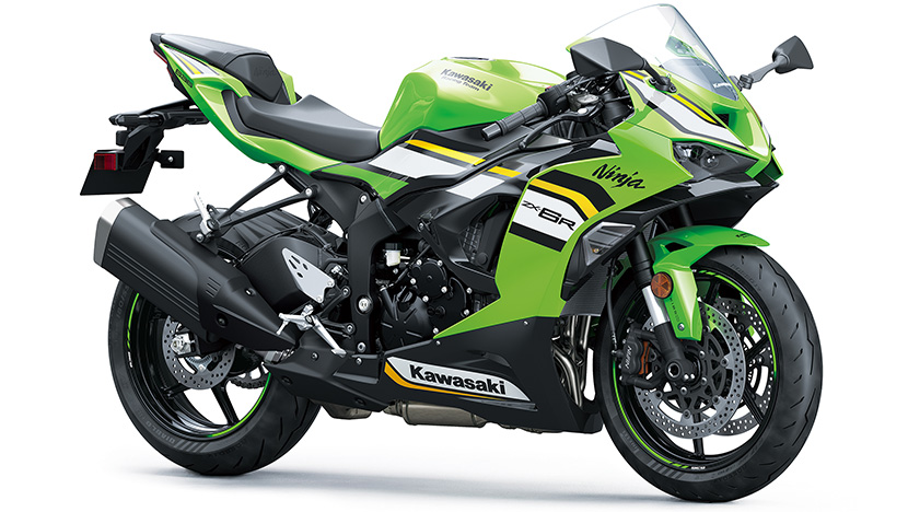 Ninja ZX-6R : Lime Green / Ebony (2025)