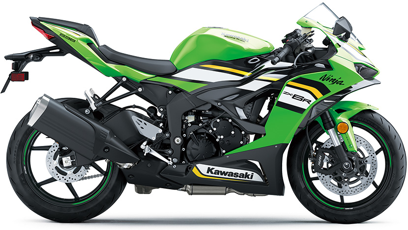 Ninja ZX-6R : Lime Green / Ebony (2025)