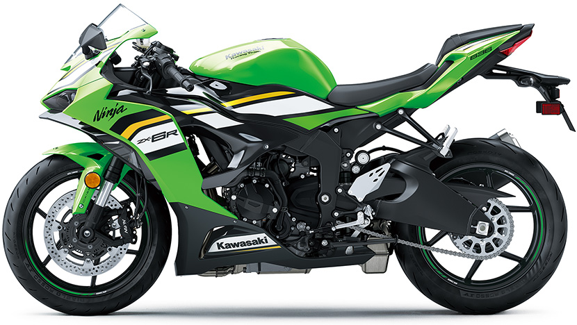 Ninja ZX-6R : Lime Green / Ebony (2025)