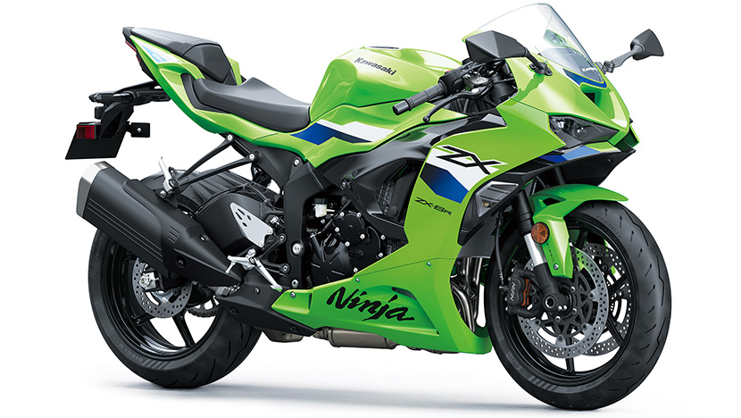 Ninja ZX-6R : Lime Green / Ebony (2026)