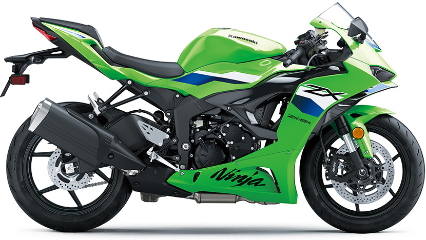 Ninja ZX-6R : Lime Green / Ebony (2026)