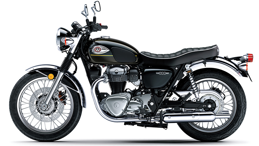 W800 : Metallic Brilliant Golden Black / Metallic Diablo Black (2025)