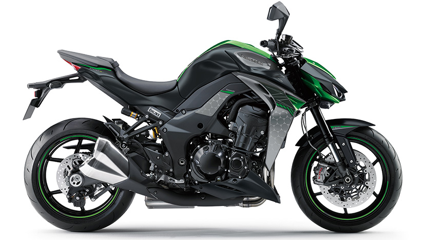 Z1000R : Metallic Spark Black / Pearl Storm Gray / Emerald Blazing Green