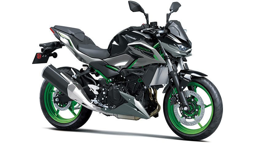 Z500 SE : Candy Lime Green / Metallic Spark Black / Metallic Matte Graphene Steel Gray