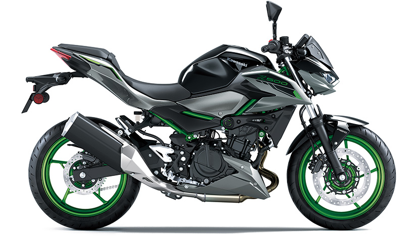 Z500 SE : Candy Lime Green / Metallic Spark Black / Metallic Matte Graphene Steel Gray