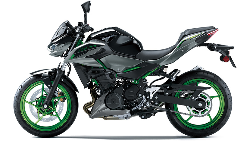 Z500 SE : Candy Lime Green / Metallic Spark Black / Metallic Matte Graphene Steel Gray